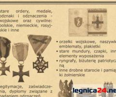 Kupię stare kolekcje orderów, medali, odznaczeń