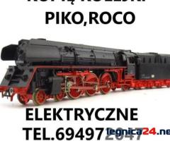 KUPIĘ KOLEJKI ELEKTRYCZNE LOKOMOTYWY,WAGONY TYPU PIKO,ROCO TELEFON 694972047