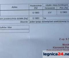 Działka rolna na cele rekreacyjne 50000 zł