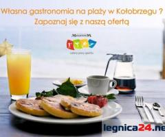 KOŁOBRZEG - WŁASNA DZIAŁALNOŚĆ GASTRONOMICZNA NA PLAŻY