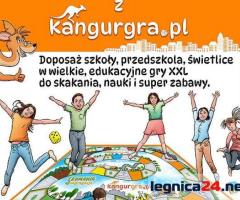 WIELKIE GRY XXL dla DZIECI do nauki i zabawy KangurGra.pl