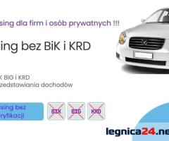 Leasing bez biku - dla każdego - bez dochodów, bez ZUS I US.