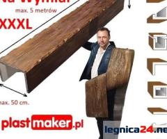 Maskownice na wymiar belki rustykalne styropianowe i lamele / Imitacja drewna na wymiar