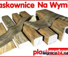 Maskownice na wymiar belki rustykalne styropianowe i lamele / Imitacja drewna na wymiar