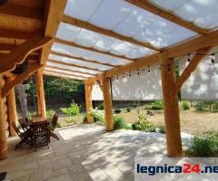 Zadaszenia tarasowe z tkanin akrylowych