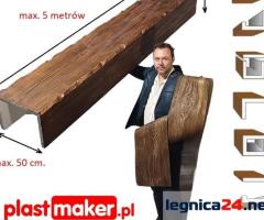 belki rustykalne Na Wymiar maskownice styropianowe Tanie Belki imitacja drewna