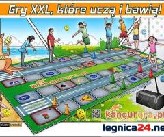 GRA XXL DZIECI BEZPIECZNE do skakania, nauki i zabawy od KangurGra.pl