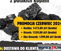 Hurt Węgiel / Polskie kopalnie/ Promocja czerwcowa