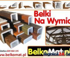 BELKOMAT superlekkie maskownice i lamele drewnopodobne na wymiar styropianowe