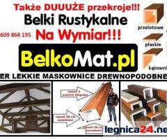 BELKOMAT superlekkie maskownice i lamele drewnopodobne na wymiar styropianowe