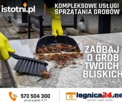 Opieka nad grobami Jelenia Góra - sprzątanie grobu, znicze, kwiaty