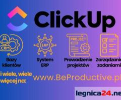 Wdrożenia ClickUp CRM, ERP i wiele więcej