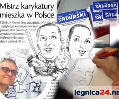 Najszybszy karykaturzysta świata na twojej imprezie. Cała Polska