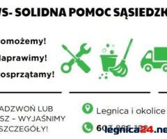 Solidna pomoc domowa, sprzątanie, transport – Legnica