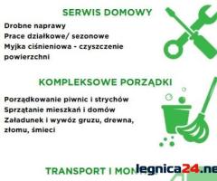 Solidna pomoc domowa, sprzątanie, transport – Legnica