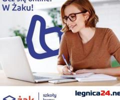 Kursy online w Szkole Żak Legnica – ucz się wygodnie