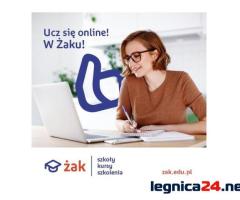 Kursy online w Szkole Żak Legnica - ucz się wygodnie, gdziekolwiek jesteś!