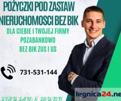 POZYCZKA PRYWATNA POD ZASTAW NIERUCHOMOSCI BEZ BIK ODDLUZENIOWO INWESTYCYJNA
